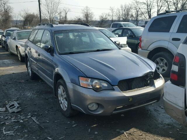 4S4BP61C857364757 - 2005 SUBARU LEGACY OUT BLUE photo 1