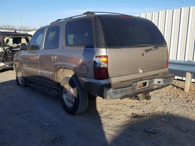 1GKEK13Z22R266882 - 2002 GMC YUKON GOLD photo 3