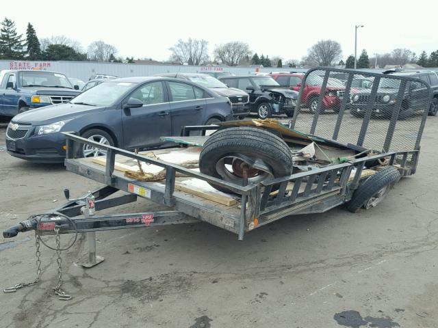 3CVU8141XF2535577 - 2015 UTILITY TRAILER BLACK photo 2