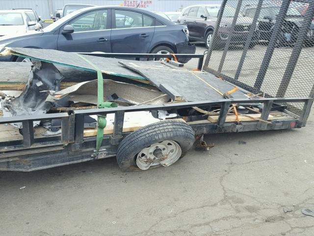 3CVU8141XF2535577 - 2015 UTILITY TRAILER BLACK photo 9