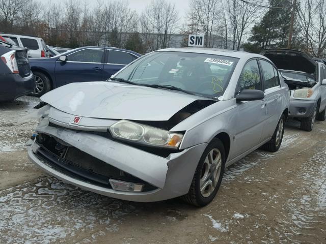1G8AL52F44Z205522 - 2004 SATURN ION LEVEL SILVER photo 2