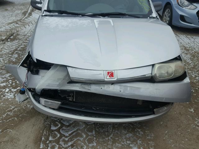 1G8AL52F44Z205522 - 2004 SATURN ION LEVEL SILVER photo 7