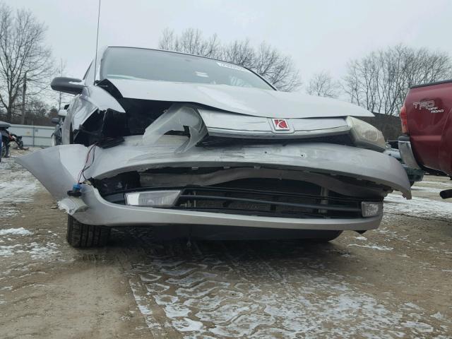 1G8AL52F44Z205522 - 2004 SATURN ION LEVEL SILVER photo 9