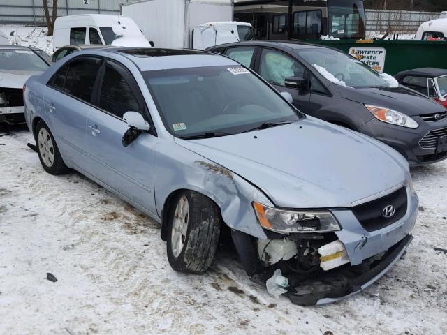 5NPET46F98H333215 - 2008 HYUNDAI SONATA GLS GRAY photo 1