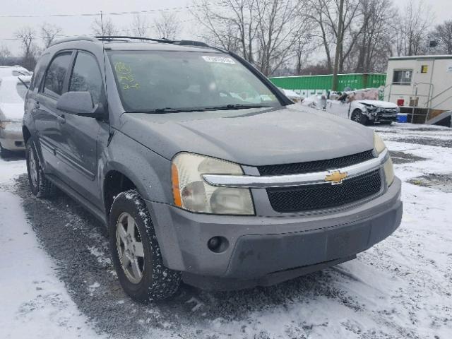 2CNDL73F166044425 - 2006 CHEVROLET EQUINOX LT GRAY photo 1