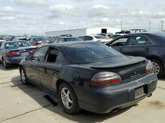 1G2WR5210YF136452 - 2000 PONTIAC GRAND PRIX BLACK photo 3