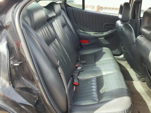 1G2WR5210YF136452 - 2000 PONTIAC GRAND PRIX BLACK photo 6