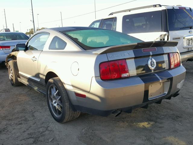 1ZVHT88S085198797 - 2008 FORD MUSTANG SH GRAY photo 3