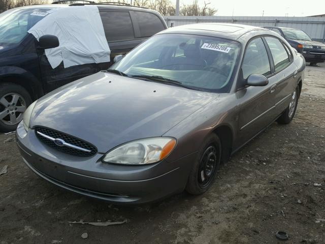 1FAFP55S63A243989 - 2003 FORD TAURUS SES GREEN photo 2