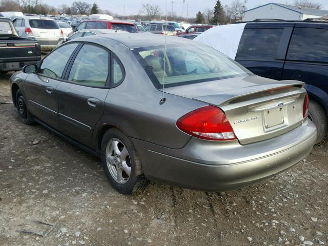 1FAFP55S63A243989 - 2003 FORD TAURUS SES GREEN photo 3