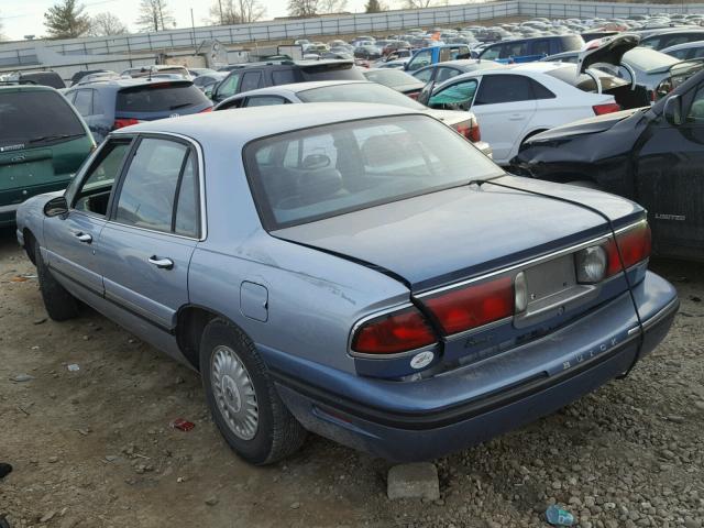 1G4HP52K1VH590627 - 1997 BUICK LESABRE CU BLUE photo 3