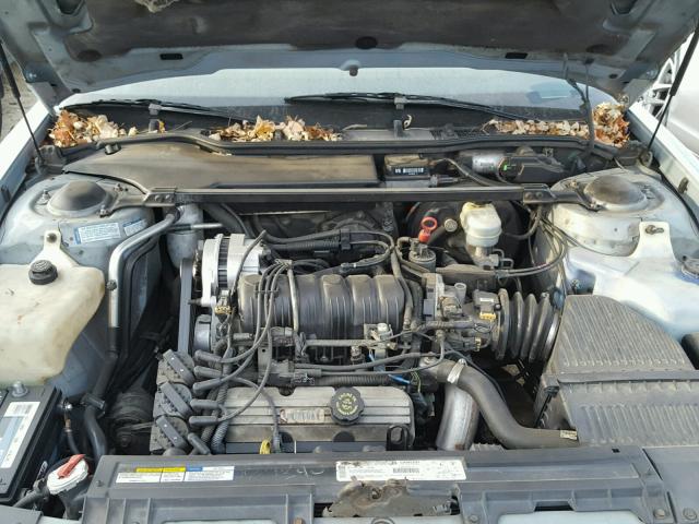 1G4HP52K1VH590627 - 1997 BUICK LESABRE CU BLUE photo 7