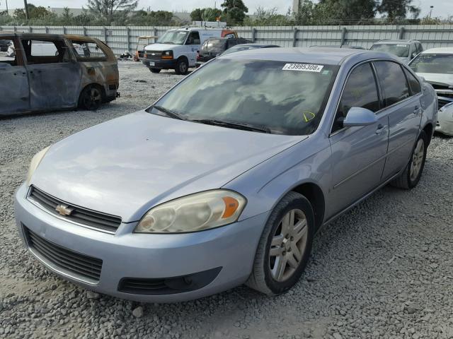 2G1WC581X69211581 - 2006 CHEVROLET IMPALA LT SILVER photo 2