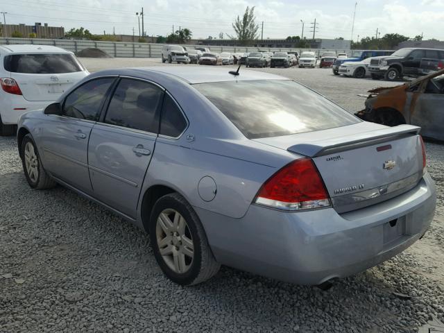 2G1WC581X69211581 - 2006 CHEVROLET IMPALA LT SILVER photo 3