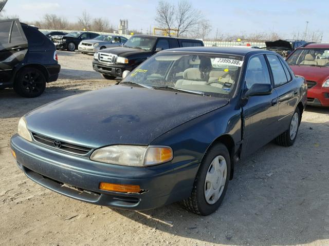 4T1BF12K1TU872675 - 1996 TOYOTA CAMRY LE GREEN photo 2