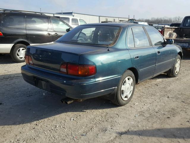 4T1BF12K1TU872675 - 1996 TOYOTA CAMRY LE GREEN photo 4