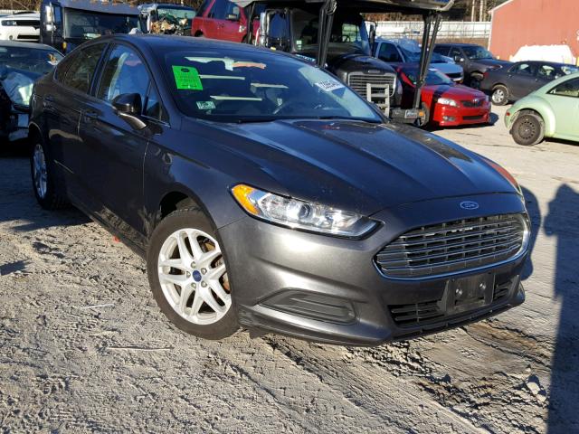 3FA6P0H71GR240794 - 2016 FORD FUSION SE SILVER photo 1