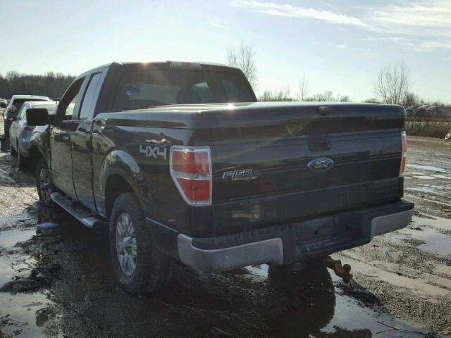 1FTRX14VX9FA41308 - 2009 FORD F150 SUPER BLACK photo 3