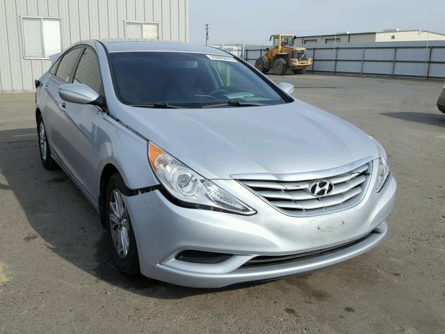 5NPEB4AC2CH476872 - 2012 HYUNDAI SONATA GLS SILVER photo 1