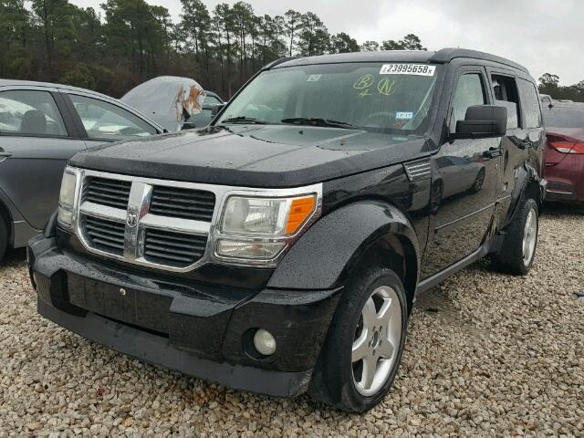 1D8GT58K77W577223 - 2007 DODGE NITRO SLT BLACK photo 2