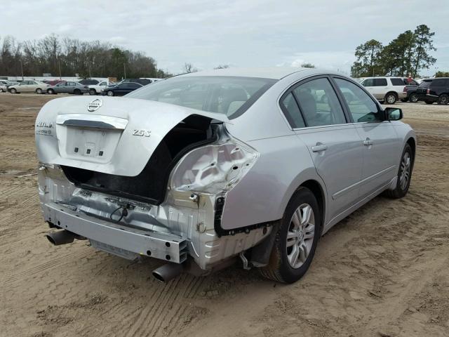 1N4AL2APXBC116784 - 2011 NISSAN ALTIMA BAS SILVER photo 4