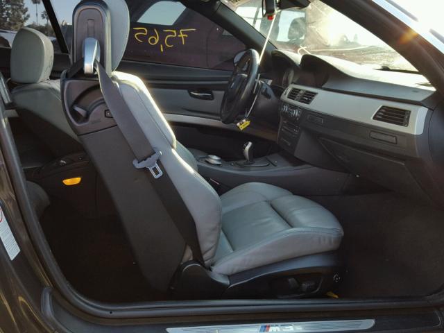 WBSWL93548P331477 - 2008 BMW M3 CHARCOAL photo 5