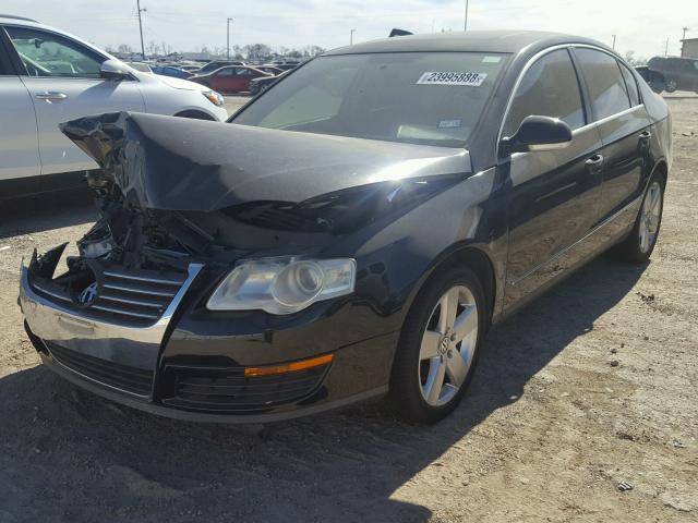 WVWAK73C98P110139 - 2008 VOLKSWAGEN PASSAT KOM BLACK photo 2