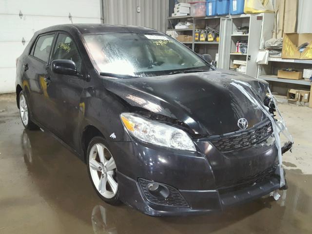 2T1KE40E69C003985 - 2009 TOYOTA COROLLA MA BLACK photo 1