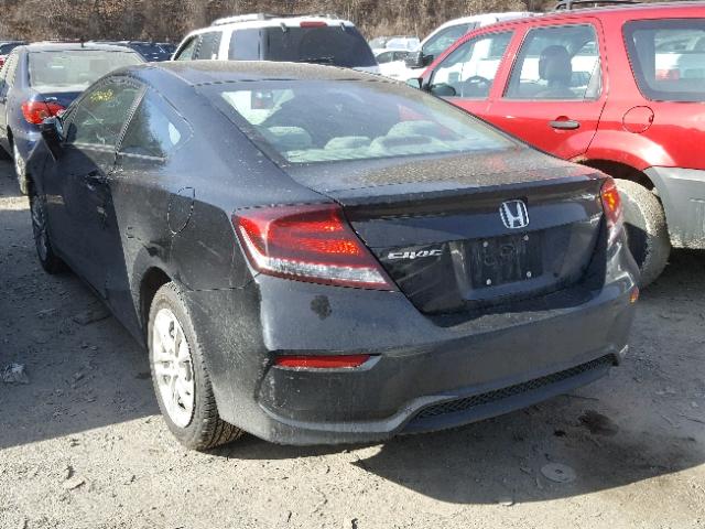 2HGFG3B59FH517478 - 2015 HONDA CIVIC LX BLACK photo 3