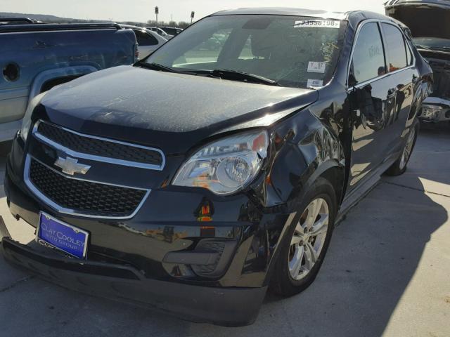 2GNALBEK8C6369208 - 2012 CHEVROLET EQUINOX LS BLACK photo 2