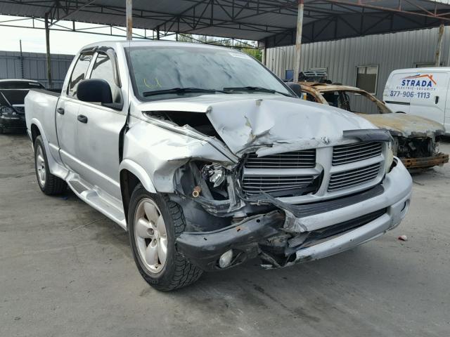 1D7HU18Z82J263548 - 2002 DODGE RAM 1500 SILVER photo 1