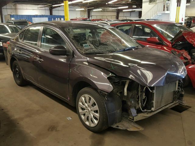 3N1AB7AP7EL670628 - 2014 NISSAN SENTRA S CHARCOAL photo 1