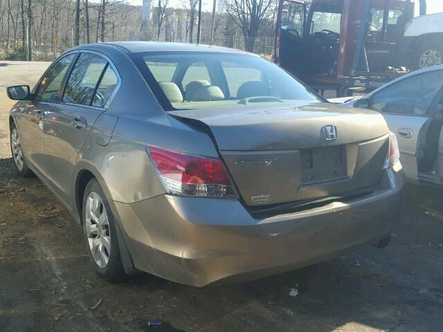 1HGCP26758A046682 - 2008 HONDA ACCORD EX GOLD photo 3