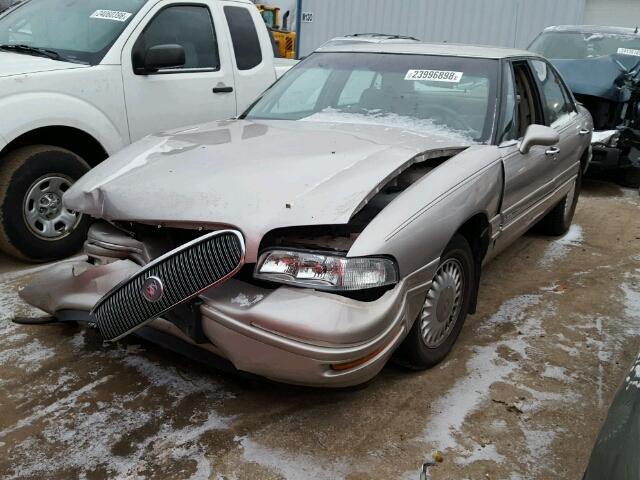 1G4HR52K7WH457057 - 1998 BUICK LESABRE LI BEIGE photo 2