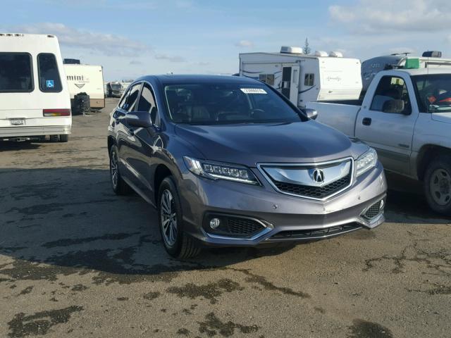 5J8TB3H74HL012688 - 2017 ACURA RDX ADVANC GRAY photo 1