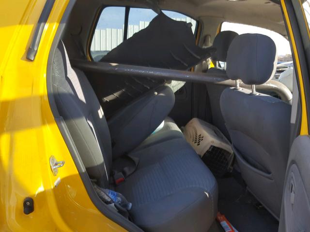 5N1ED28T83C655137 - 2003 NISSAN XTERRA XE YELLOW photo 6