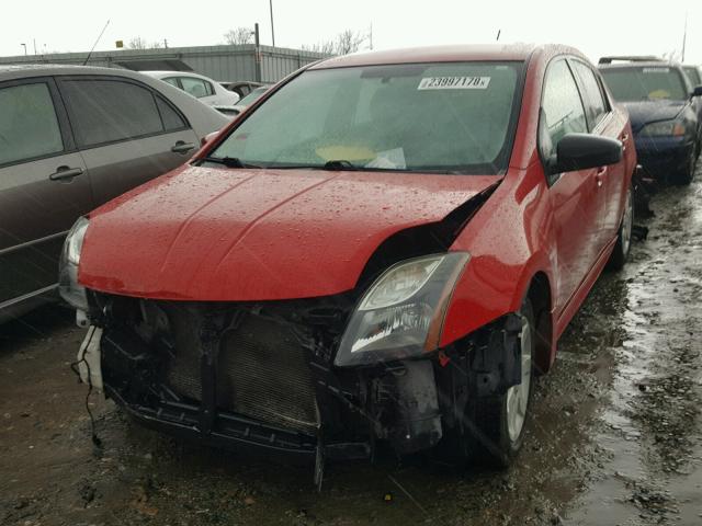 3N1AB6AP4CL670741 - 2012 NISSAN SENTRA 2.0 RED photo 2