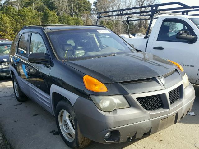 3G7DA03E81S517934 - 2001 PONTIAC AZTEK BLACK photo 1