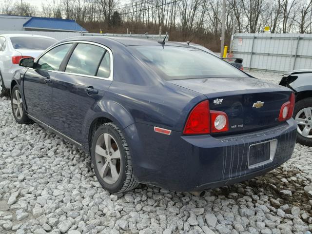 1G1ZJ57B284308390 - 2008 CHEVROLET MALIBU 2LT BLUE photo 3