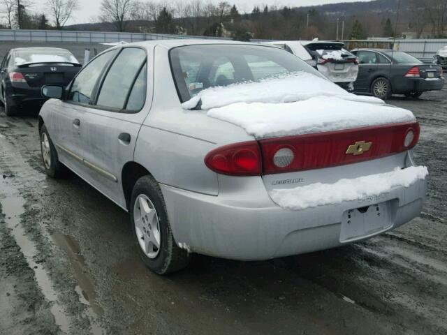 1G1JC52F357131408 - 2005 CHEVROLET CAVALIER SILVER photo 3