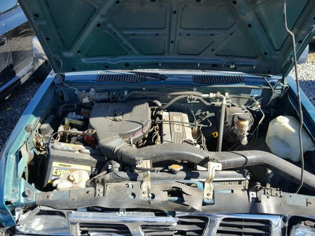 1N6SD11S0TC380010 - 1996 NISSAN TRUCK BASE GREEN photo 7