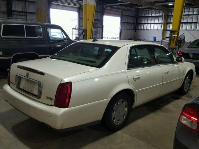 1G6KE54Y32U195551 - 2002 CADILLAC DEVILLE DH WHITE photo 4