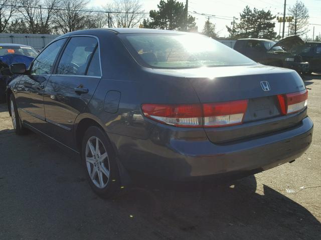 1HGCM66533A011503 - 2003 HONDA ACCORD EX BLUE photo 3