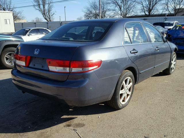 1HGCM66533A011503 - 2003 HONDA ACCORD EX BLUE photo 4