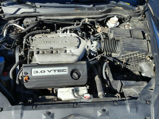 1HGCM66533A011503 - 2003 HONDA ACCORD EX BLUE photo 7