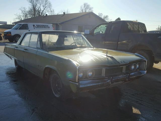 DL43F8R230049 - 1969 DODGE POLARA GREEN photo 1