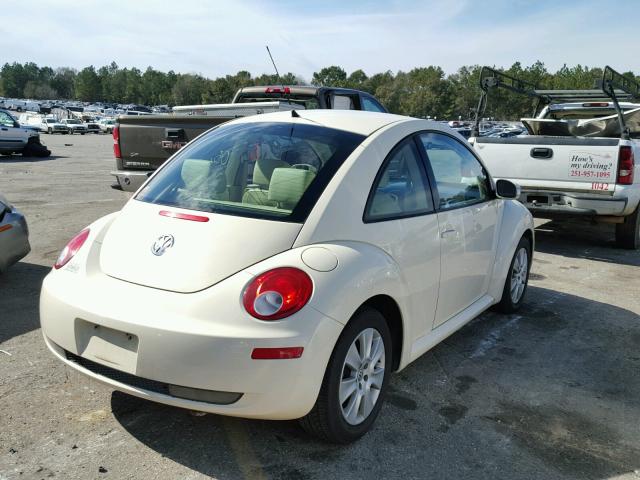 3VWPW31C99M504691 - 2009 VOLKSWAGEN NEW BEETLE CREAM photo 4