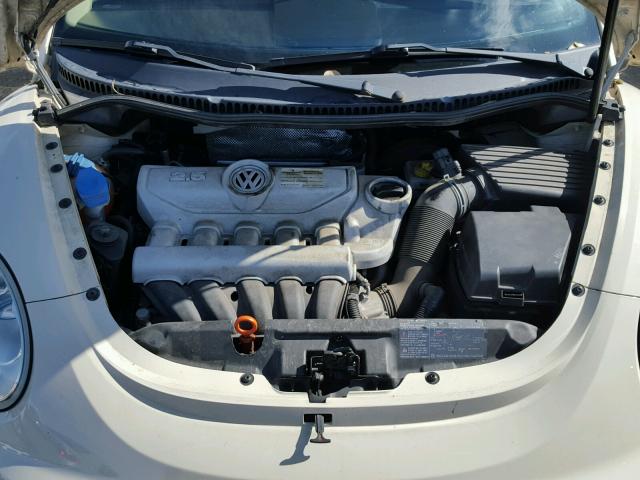 3VWPW31C99M504691 - 2009 VOLKSWAGEN NEW BEETLE CREAM photo 7