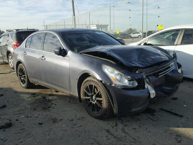 JNKCV61F49M354113 - 2009 INFINITI G37 GRAY photo 1