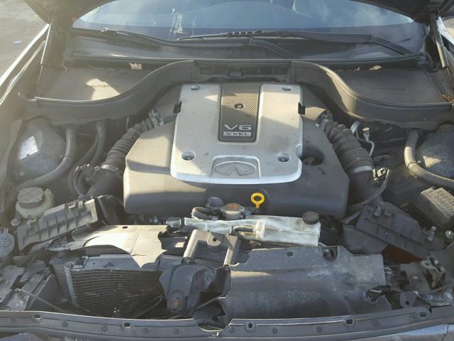 JNKCV61F49M354113 - 2009 INFINITI G37 GRAY photo 7